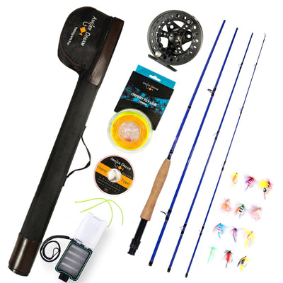 ANGLER STARTER Complete 8 WT Fly Fishing Kit
