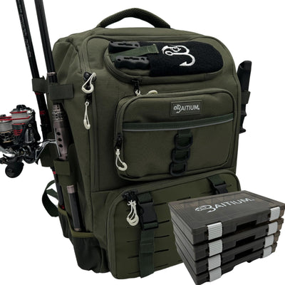 Baitium Angler's Elite 40L Fishing Backpack