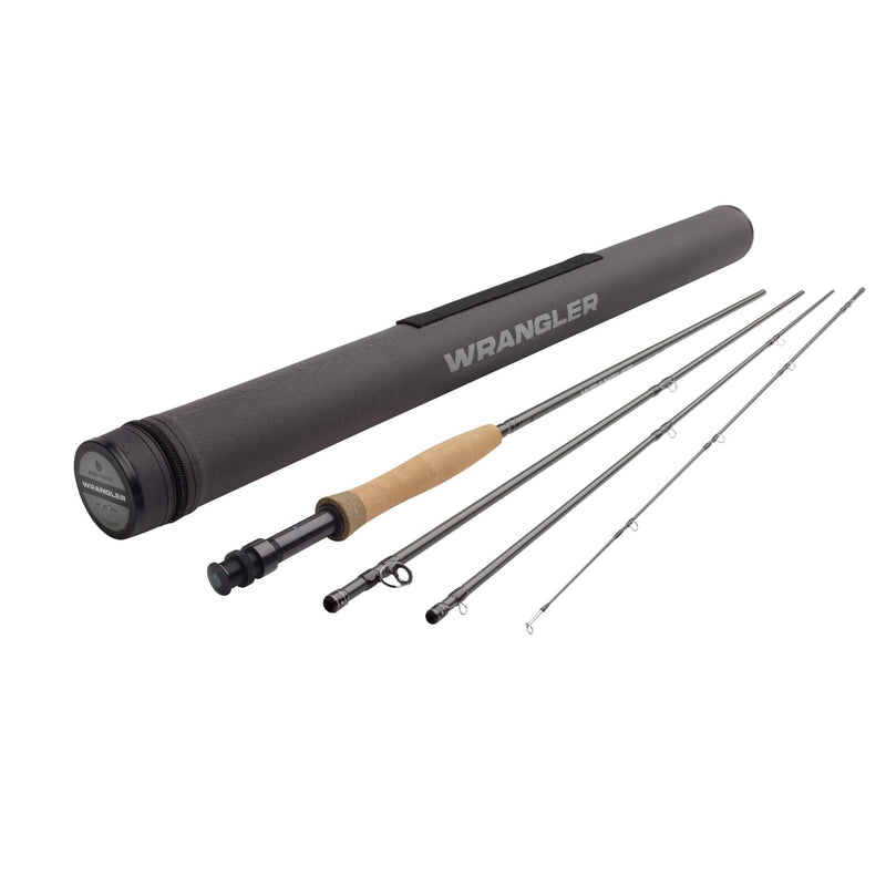 Redington Wrangler Fly Fishing Rod 4-Piece Fly Rod Durable Nylon Travel Tube 4WT 90
