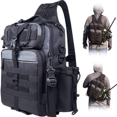 Angler's Pro Fishing Backpack with Rod Holder